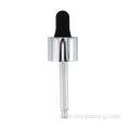 rubber head aluminum shell glass dropper